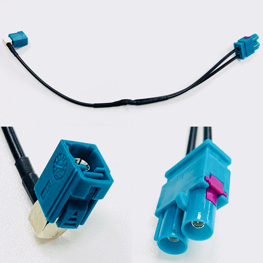 Double Fakra 20cm adapter