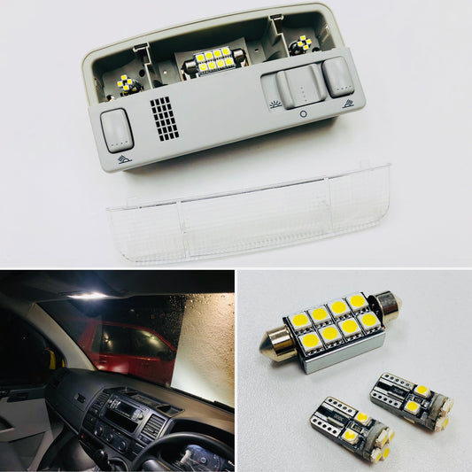 Caddy Map Reading Unit Upgrade & LED Bulbs 2004 - 2015 Brand New