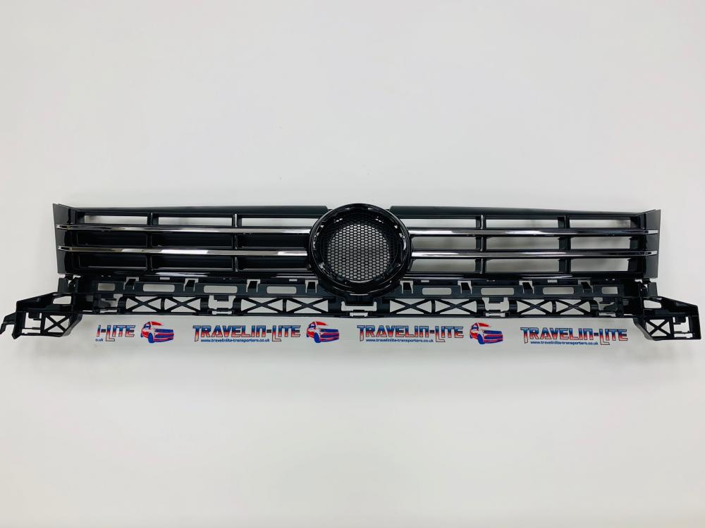VW Caddy Grille Gloss Black & Chrome Edition 2010 - 2015 Brand New