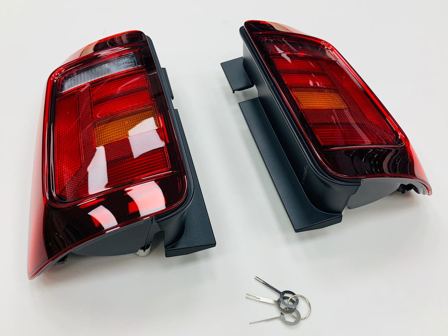 Caddy Rear Lights Genuine VW Tinted RHD Pair Upgrade 2004 Onwards