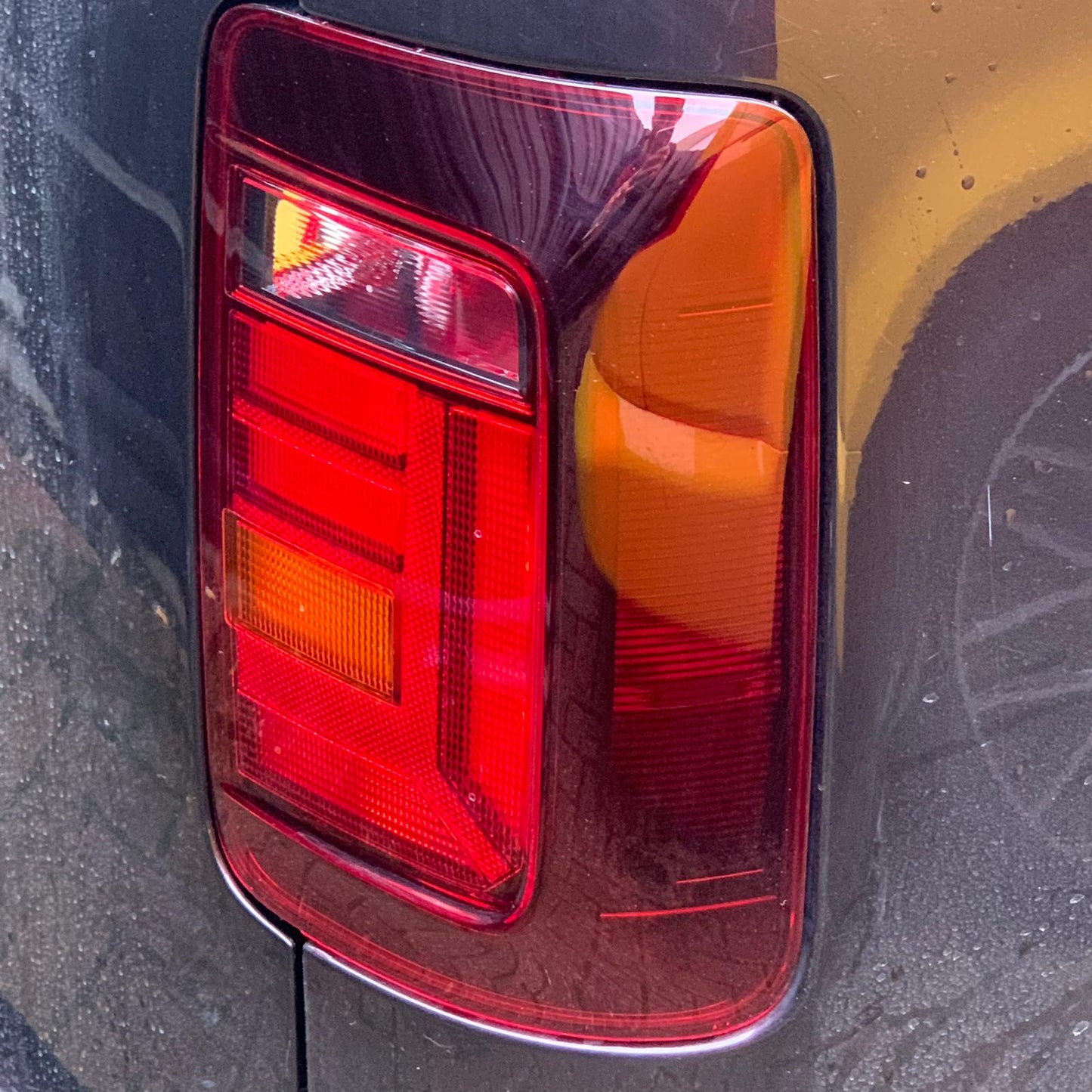 Caddy Rear Lights Genuine VW Tinted RHD Pair Upgrade 2004 Onwards