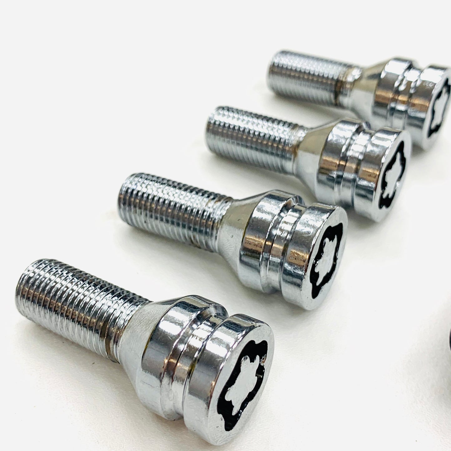 VW Caddy Locking Wheel Nut Set Premium Quality M14X1.5 2004 Onwards