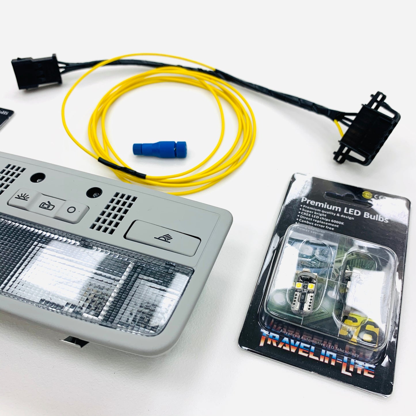 VW Caddy W8 Interior Light Unit Upgrade Kit 2004-2015