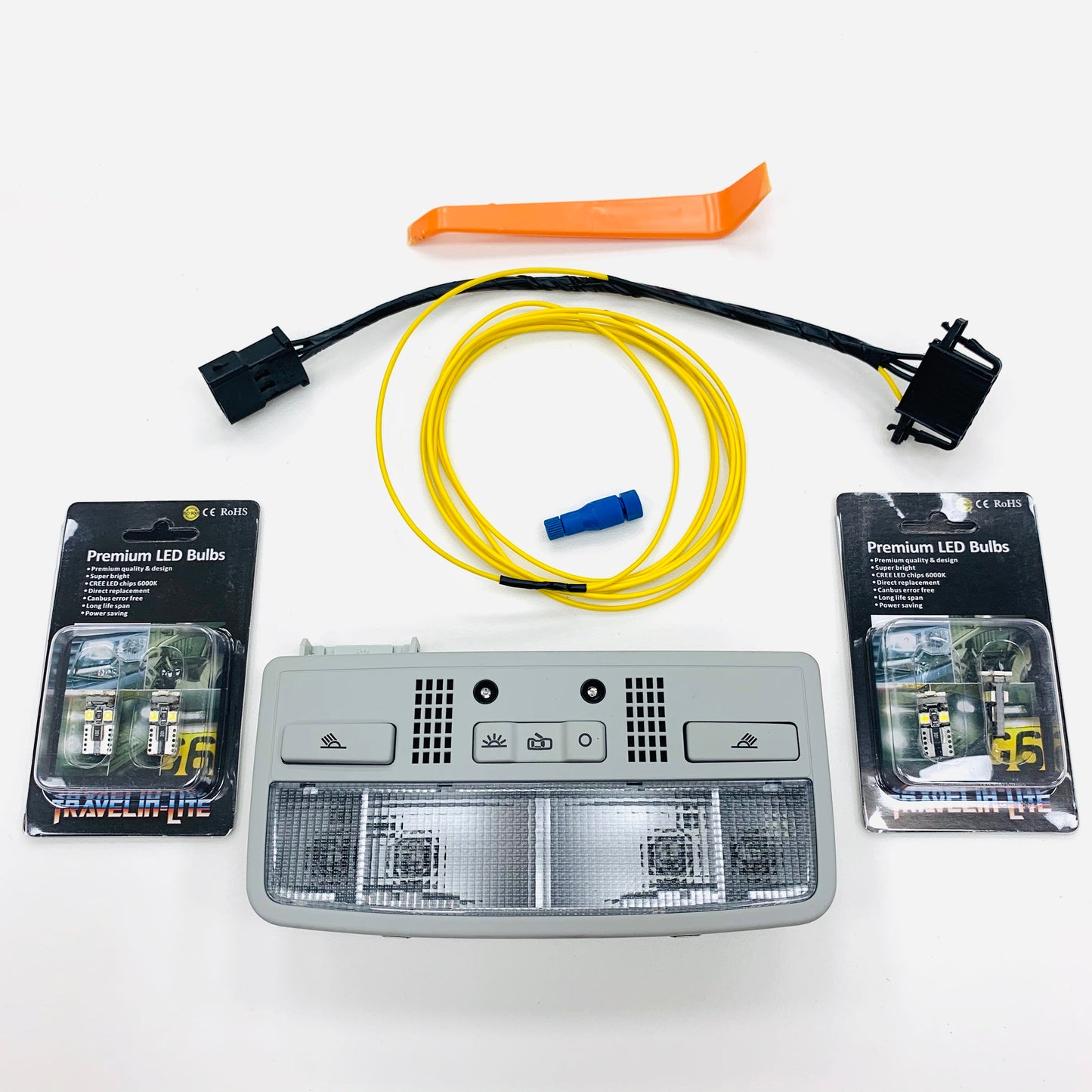 VW Caddy W8 Interior Light Unit Upgrade Kit 2004-2015