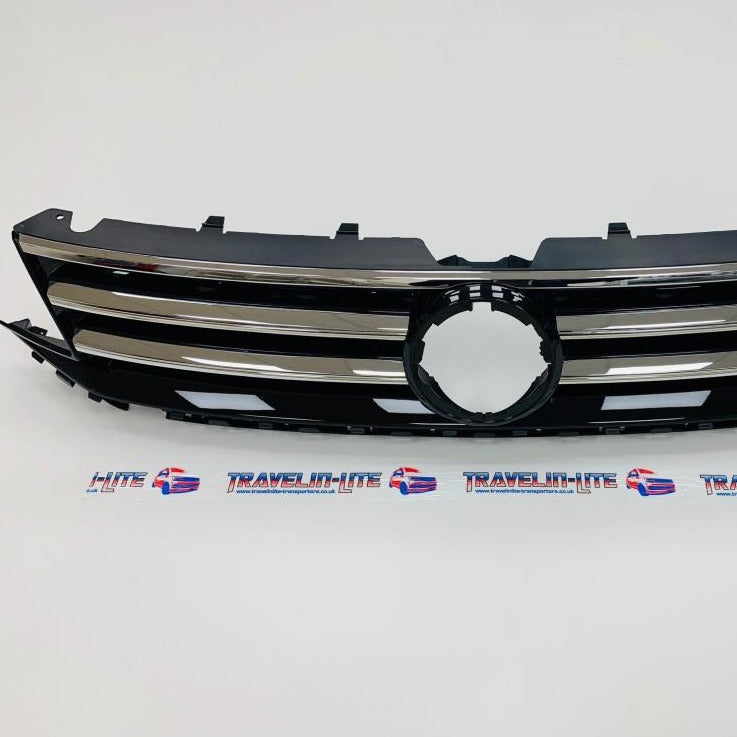 VW Caddy Grille Gloss Black & Chrome Edition 2015 Onwards