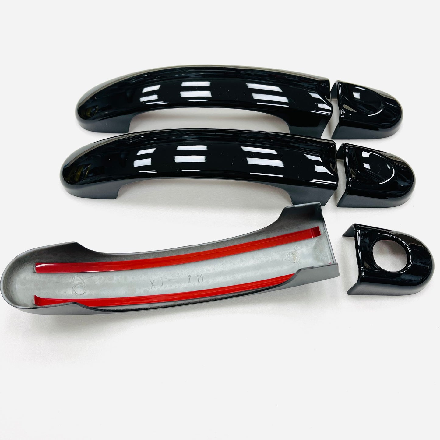 Caddy Gloss Black Door Handles