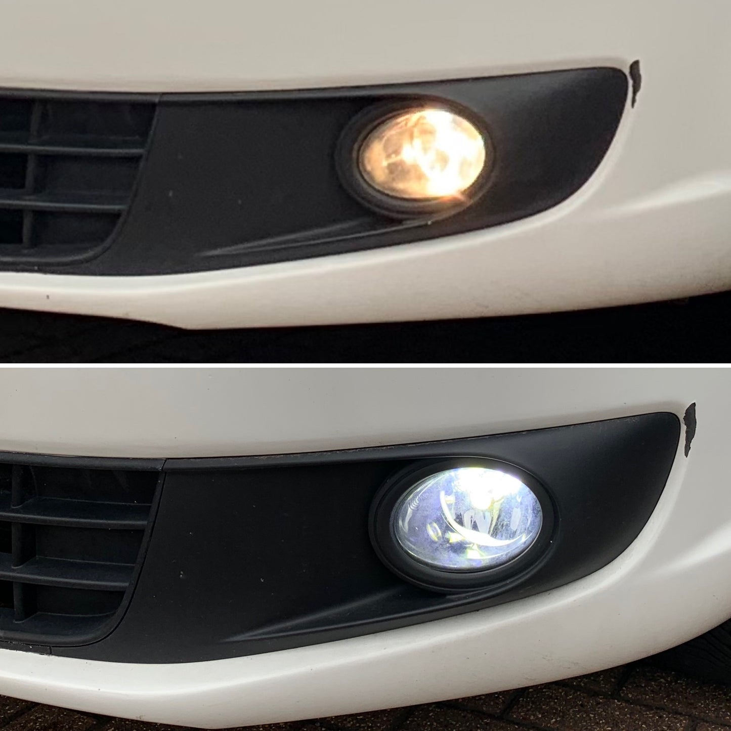 VW Caddy LED fog light bulbs & resistors 10-15