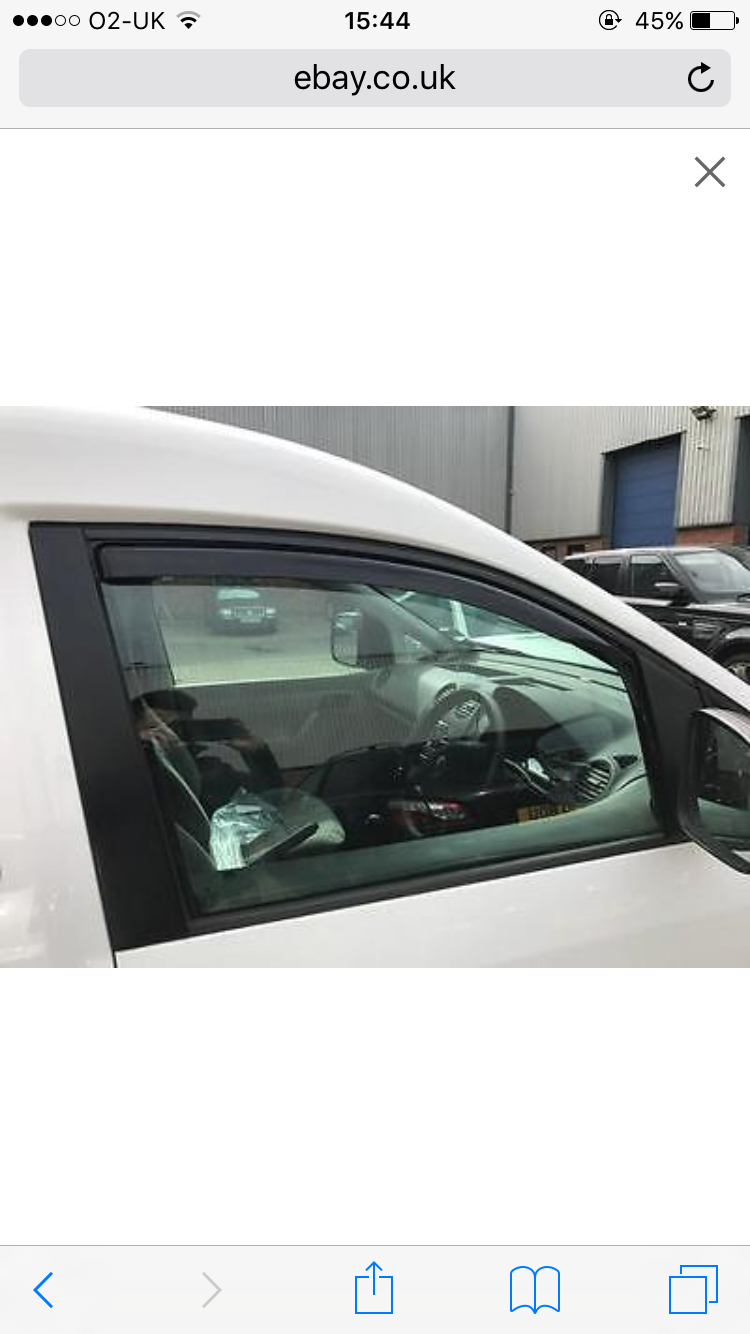 Caddy Wind Deflectors 2015 Onwards
