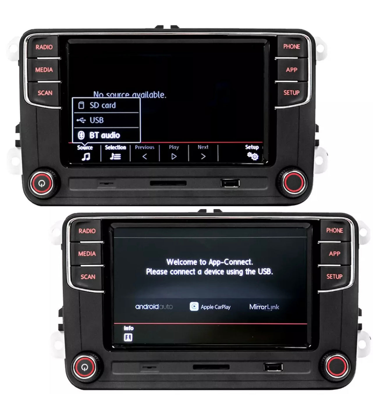 RCD360 + 6.5" Factory Fit For VW Vehicles
