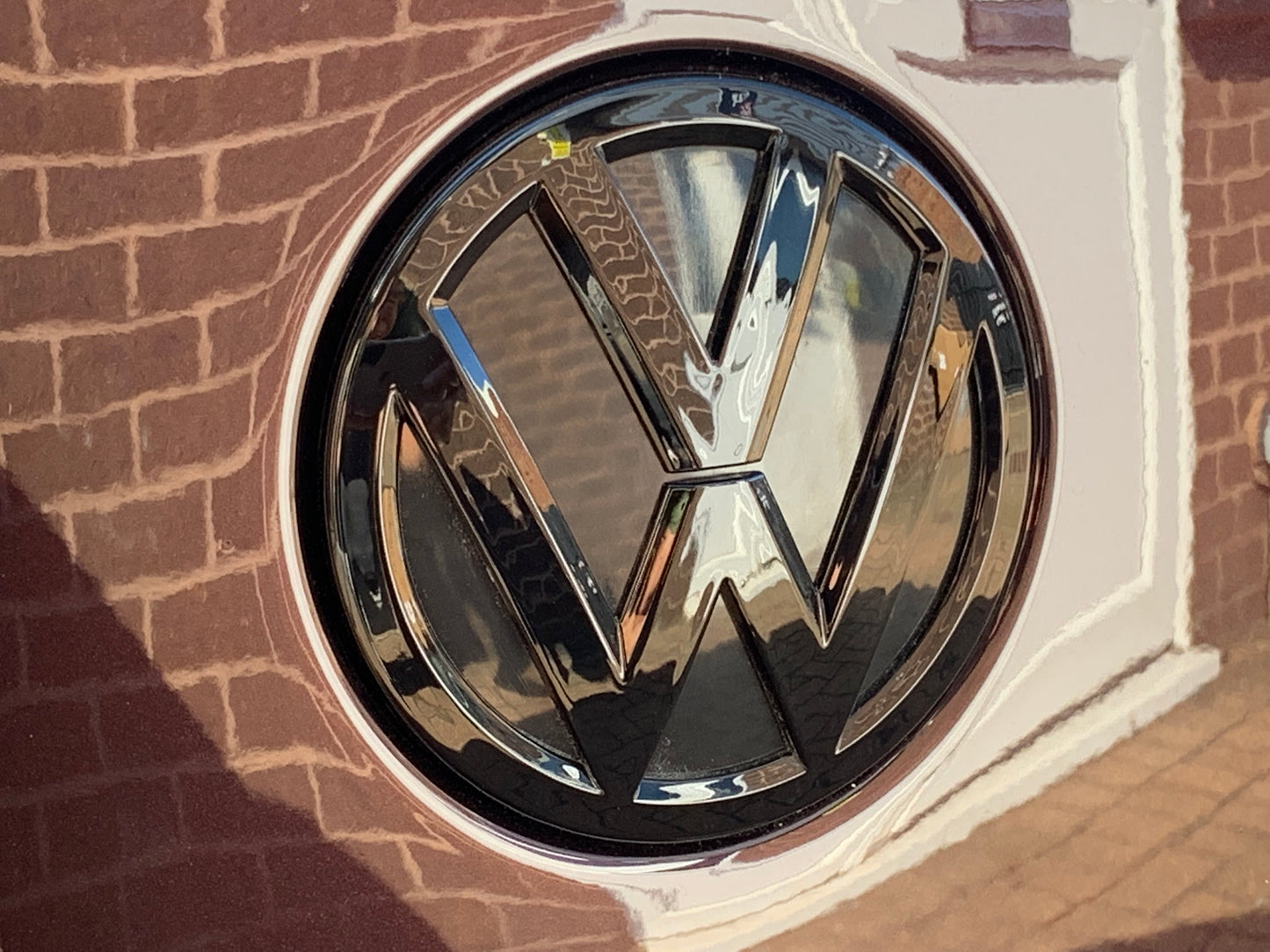 VW Caddy Gloss Black Front & Rear Badges 10-15