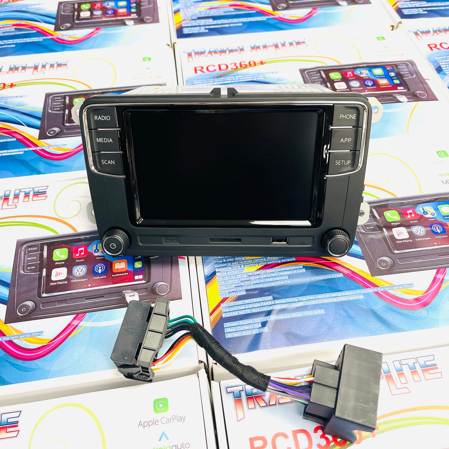 RCD360 + 6.5" Factory Fit For VW Vehicles