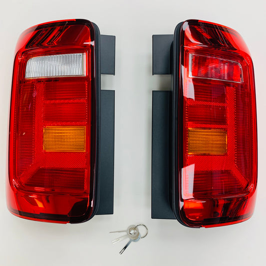 Caddy Rear Lights Genuine VW RED RHD Pair Upgrade 2004 Onwards